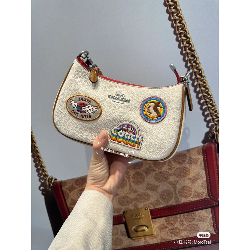 Women Sling Bag Casual Elegant Boutique Brown Shoulder Bag COACH4909