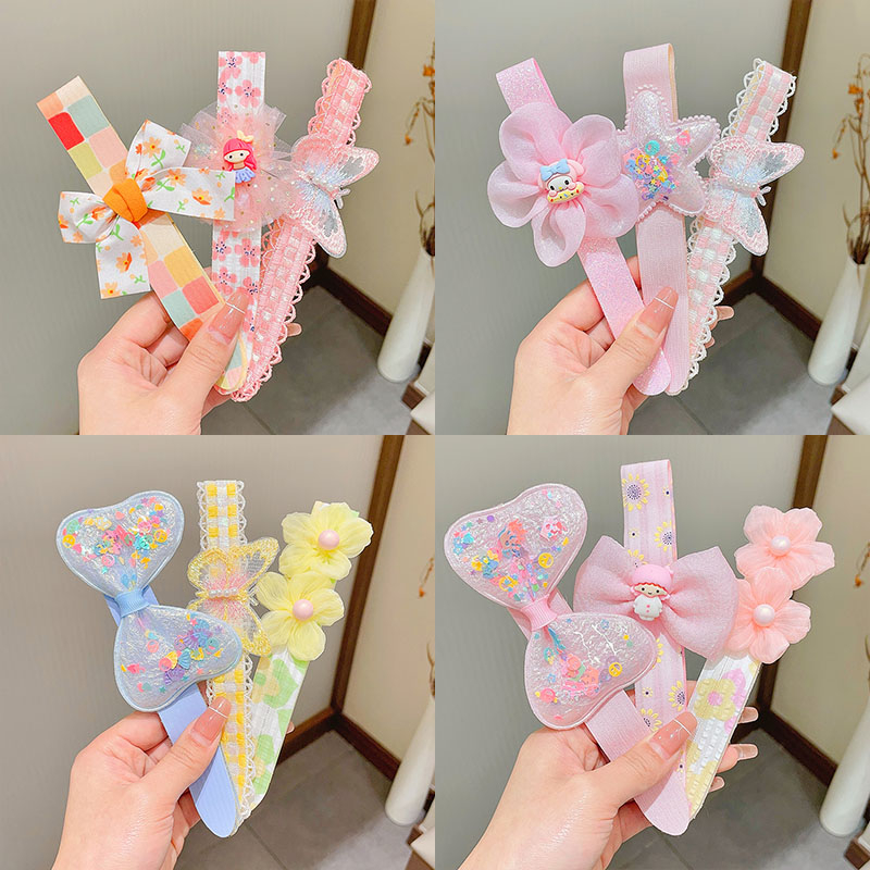 Set 3 Băng Đô Cài Tóc Cho Bé Gái