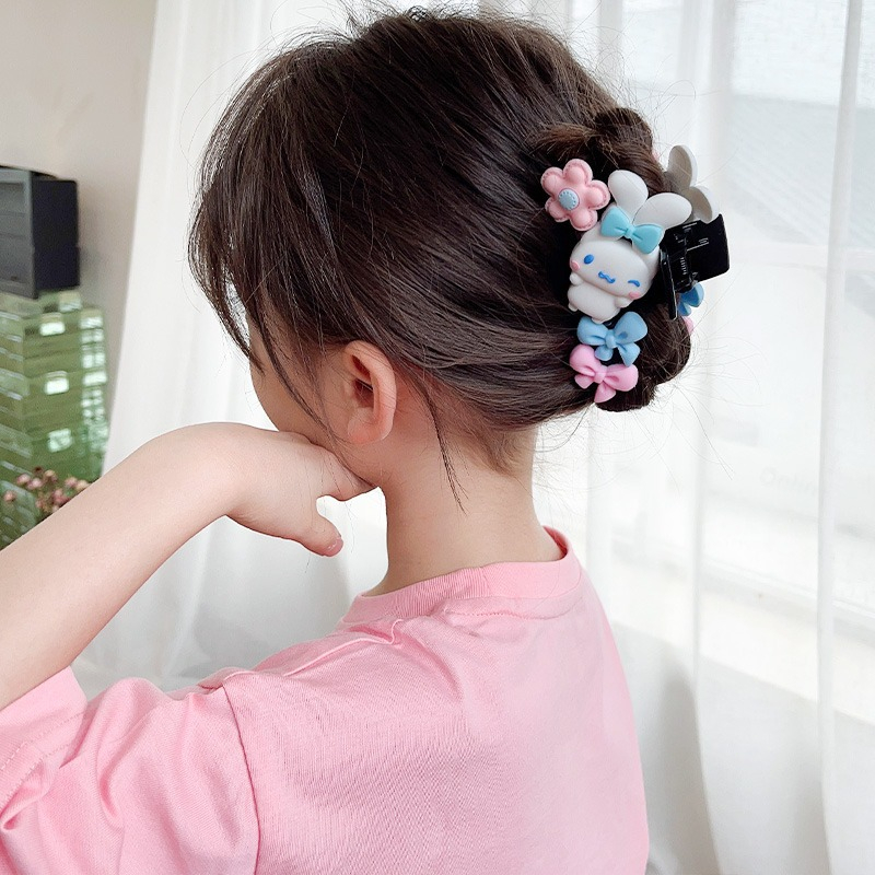 Kẹp Tóc Hình Móng Vuốt Gấu / Dâu Tây Dễ Thương Thời Trang Mùa Hè Cho Bạn Gái