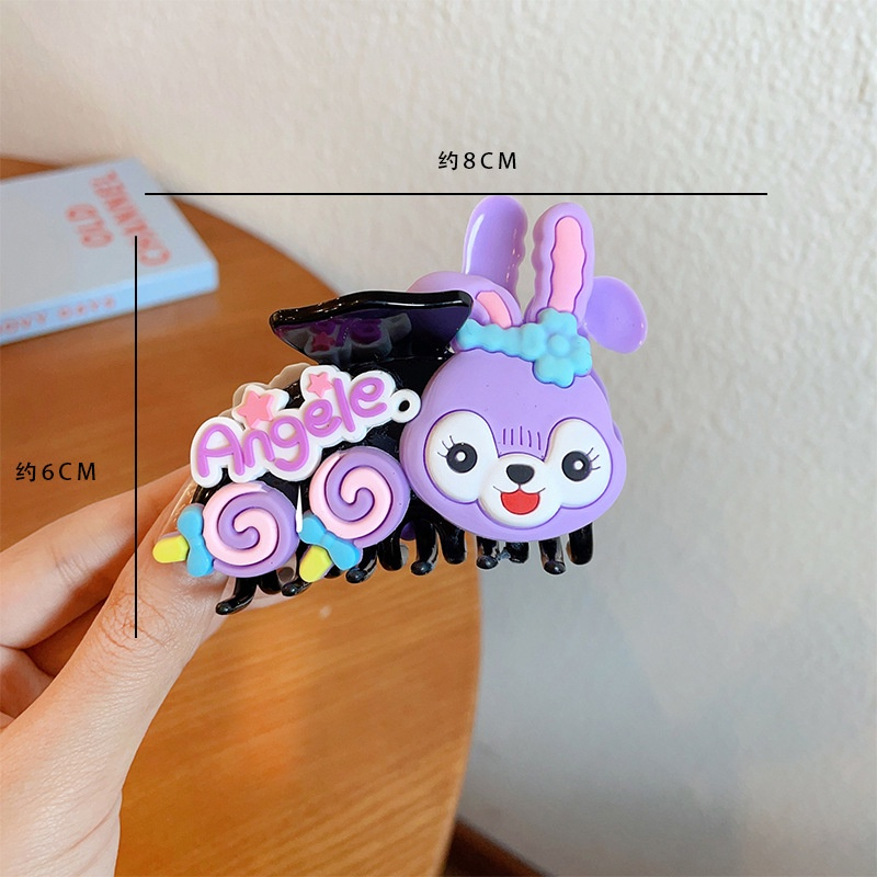 Kẹp Tóc Hình Móng Vuốt Gấu / Dâu Tây Dễ Thương Thời Trang Mùa Hè Cho Bạn Gái