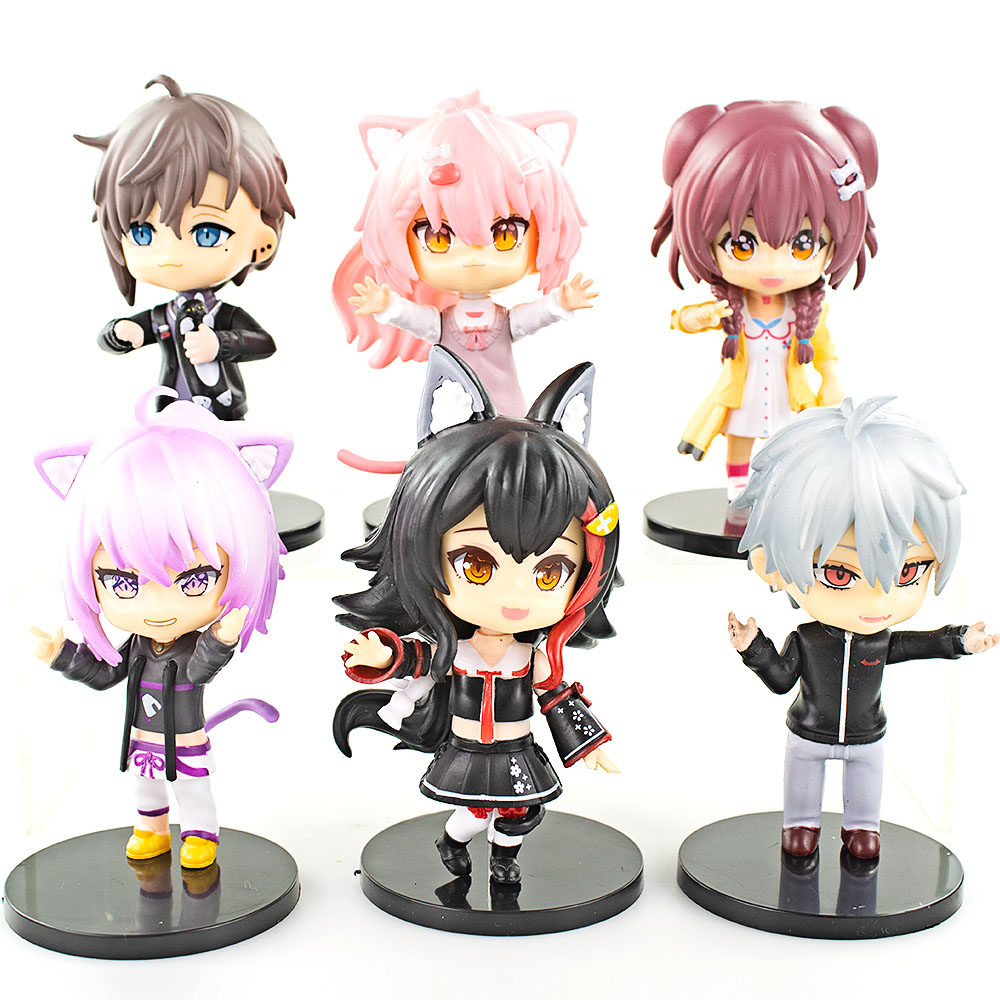 Set 6 Mô Hình Nhân Vật Phim Hoạt Hình Idol 10-11cm