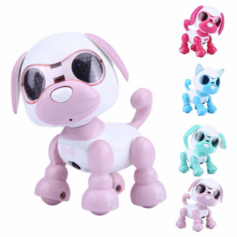 Đồ chơi Chó Robot Thông Minh chạy pin biết đi, biết sủa, có nhạc, có đèn