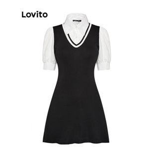 New Style Summer Comfortable Double Layer Faux Shirt Dress for Women