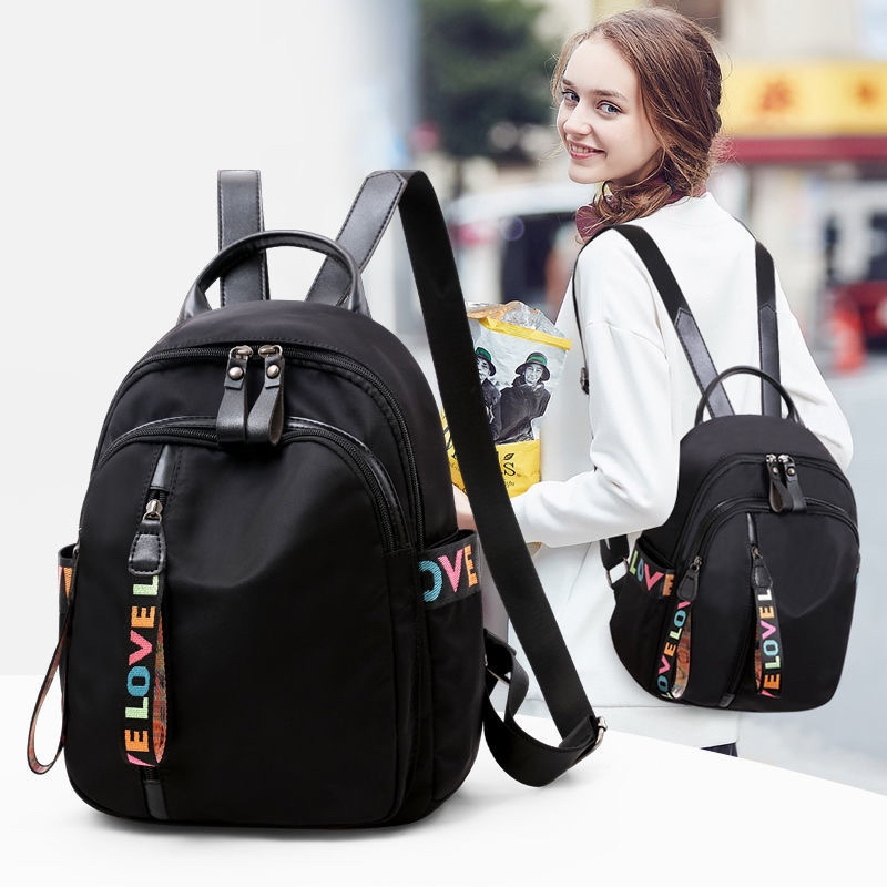 Balo BEIBAOBAO vải oxford siêu nhẹ sức chứa lớn thời trang cho nữ