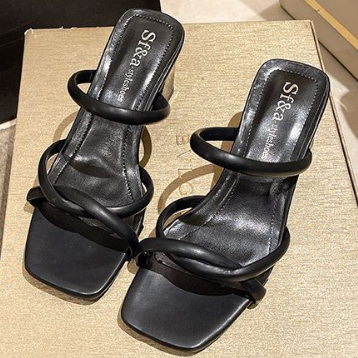 HHH Dép Sandal Đế Dày 5CM dép quai hậu Đi Biển Xinh Xắn 230706