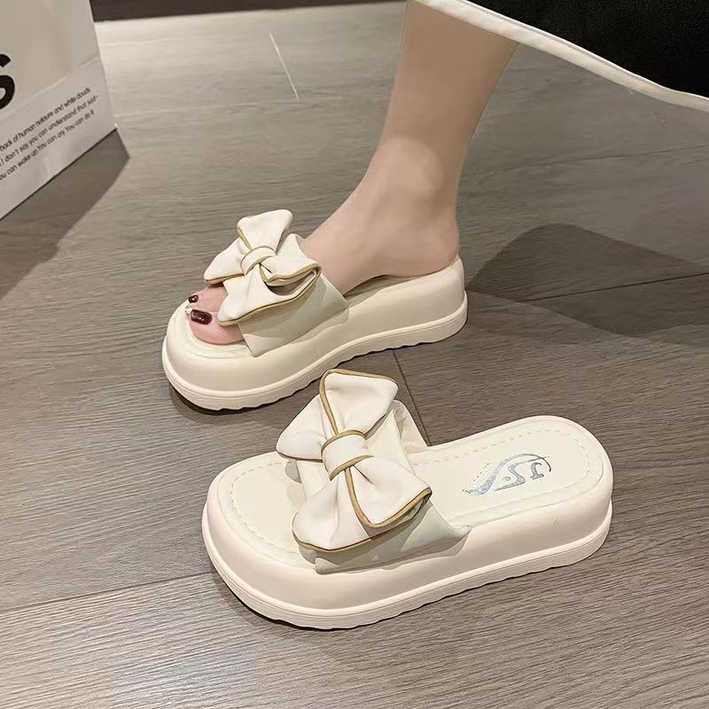 Dép Sandal Đế Dày Thời Trang Ngọt Ngào Cho Nữ