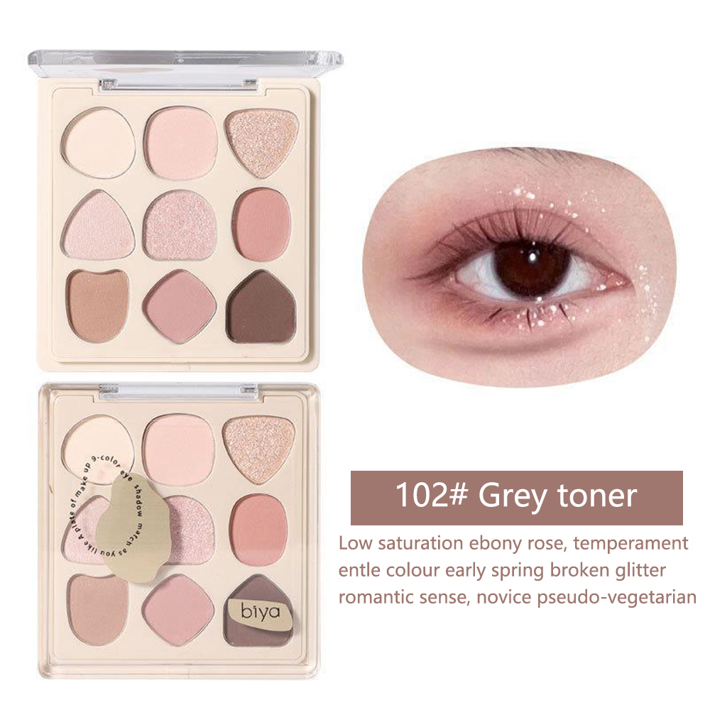 MAANGE 9 Palace đầy màu sắc Eyeshadow Board cho người mới bắt đầu chống thấm nước và mồ hôi