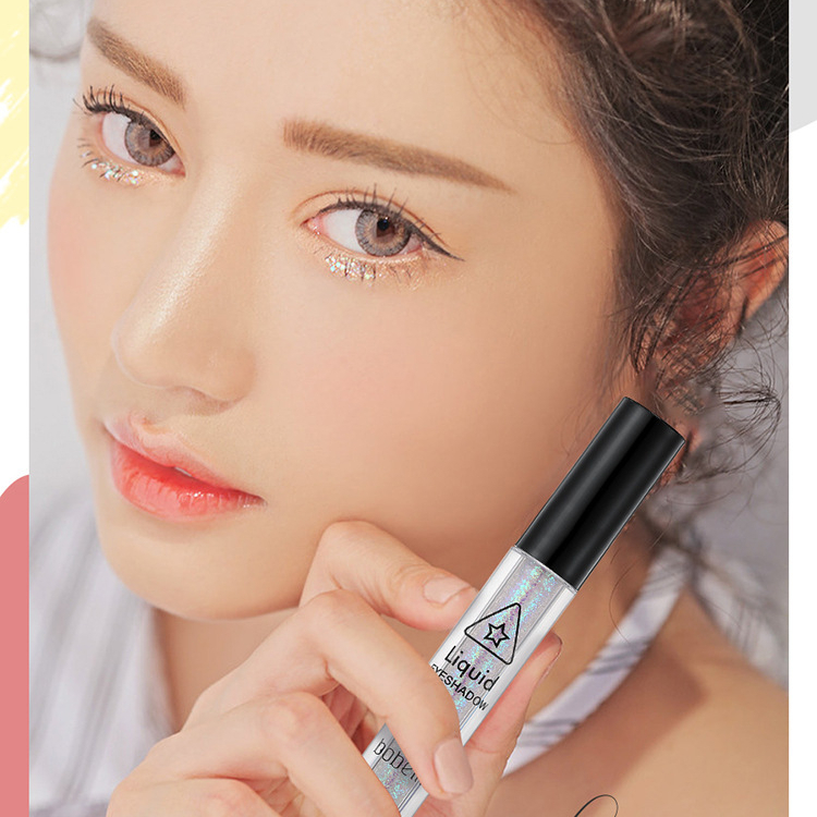 Phấn Mắt Dạng Lỏng Ánh Nhũ Lấp Lánh Sáng Bóng Với gel Trang Điểm Tằm