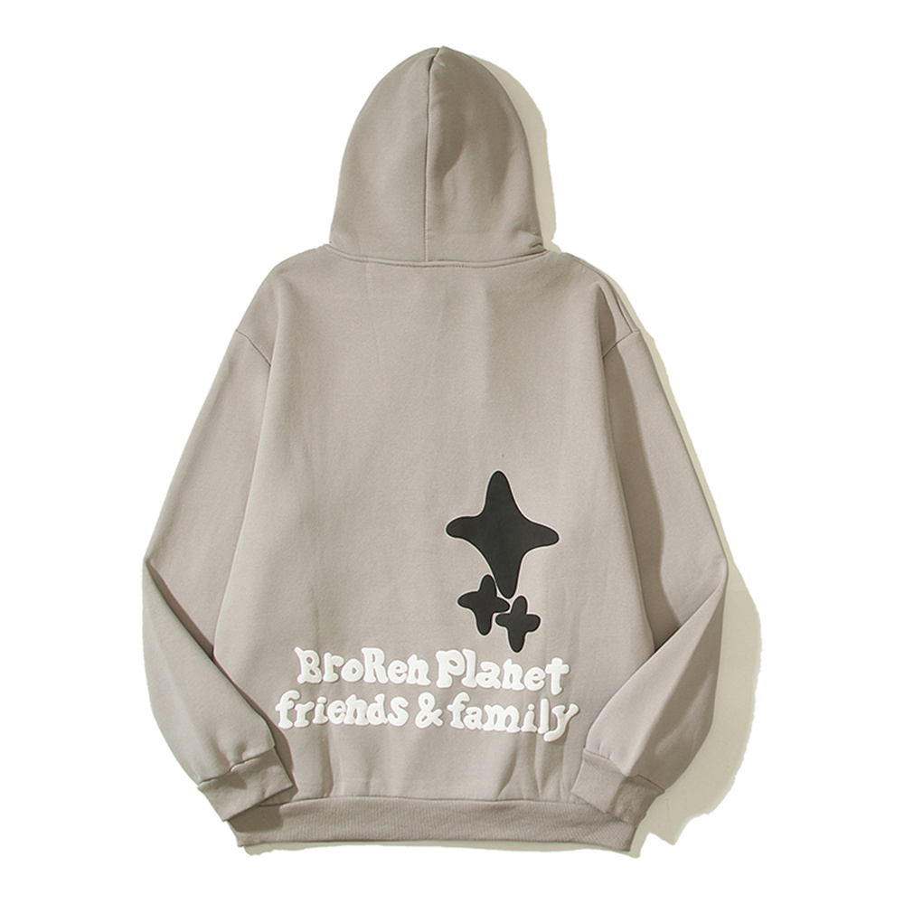 Áo Hoodie Xám In Chữ Madness Thời Trang Mùa Thu Cho Nam