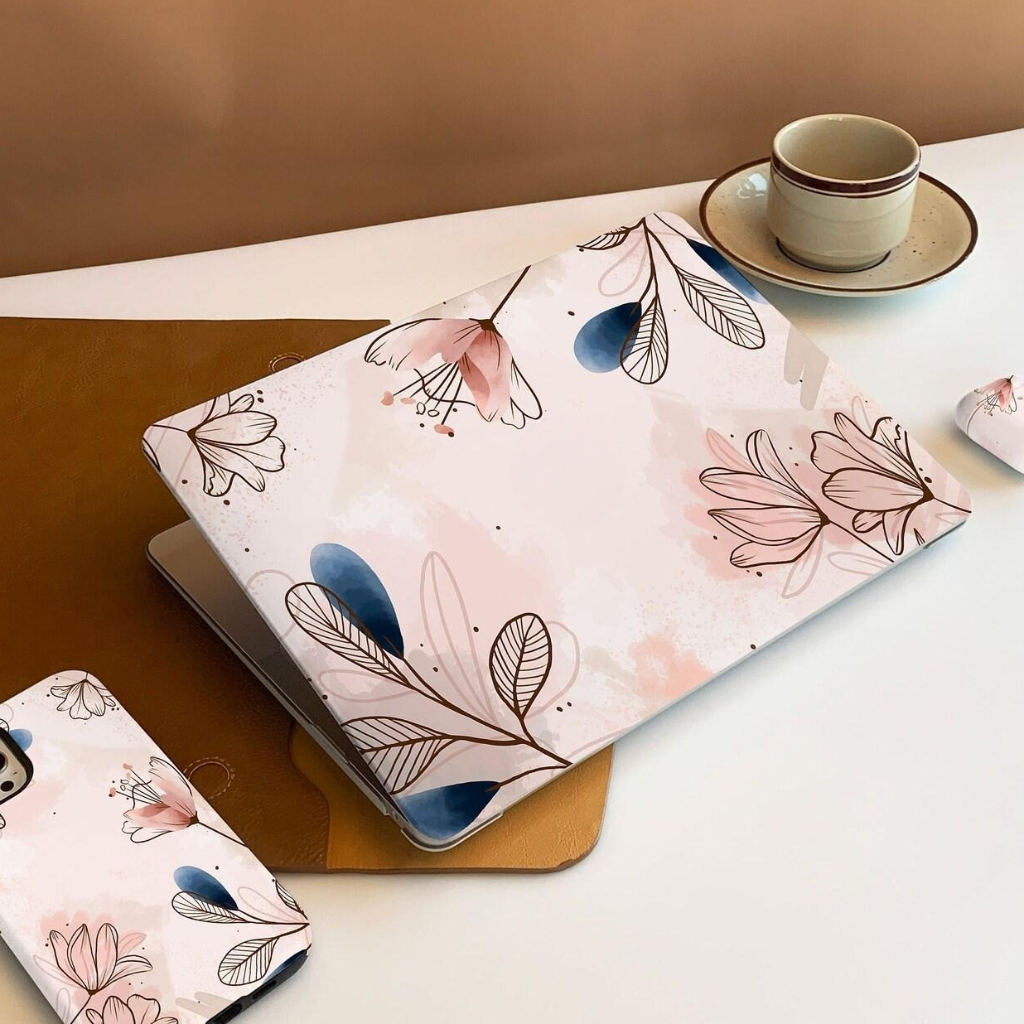 Flowering print compatible for macbook case 2023 m2 air 13 13 a2681 pro case 13 inch a2779 a2780 retina 13,3 inch a1502 a1425 12 inch a1534 air 13 a2337 m1 a2179 a1466