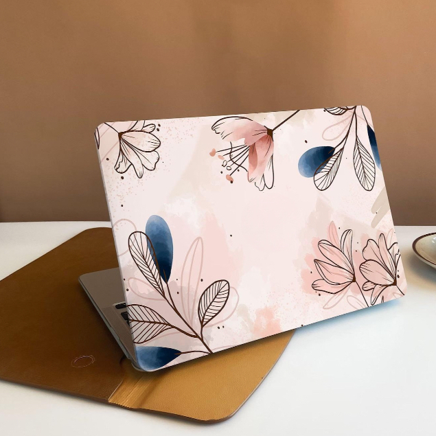 Flowering print compatible for macbook case 2023 m2 air 13 13 a2681 pro case 13 inch a2779 a2780 retina 13,3 inch a1502 a1425 12 inch a1534 air 13 a2337 m1 a2179 a1466