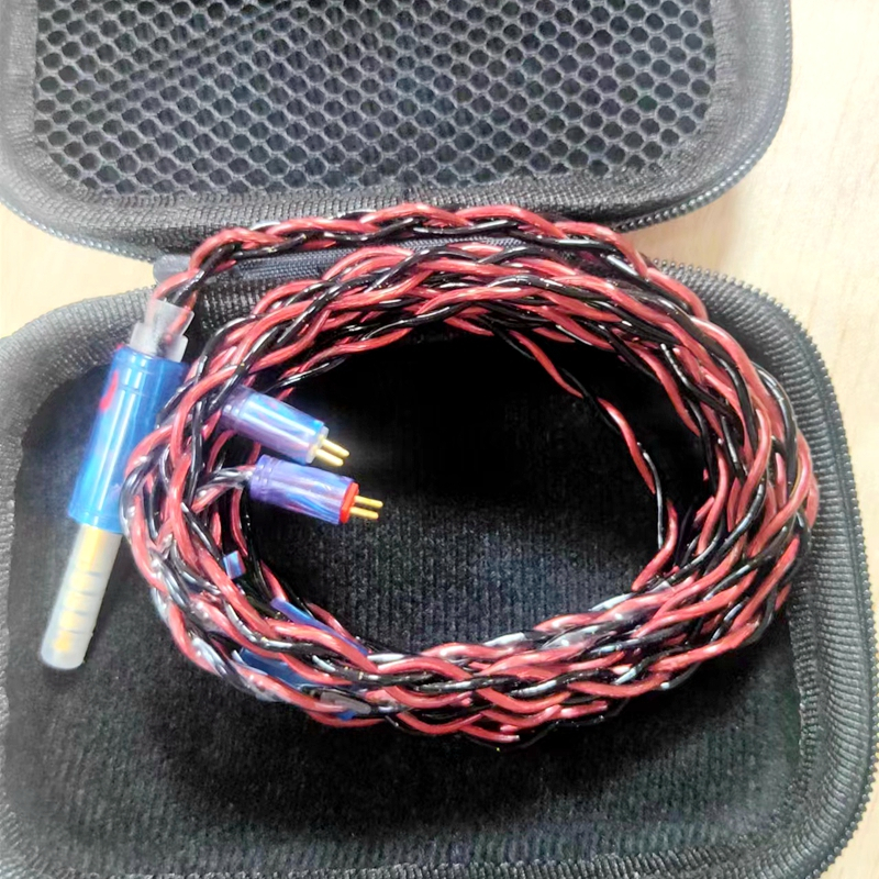 Xinhs Dây Cáp Lõi Đồng Pha Lê Pha Lê Cao Cấp Hỗn Hợp Hai Đầu Tiên Tiến
