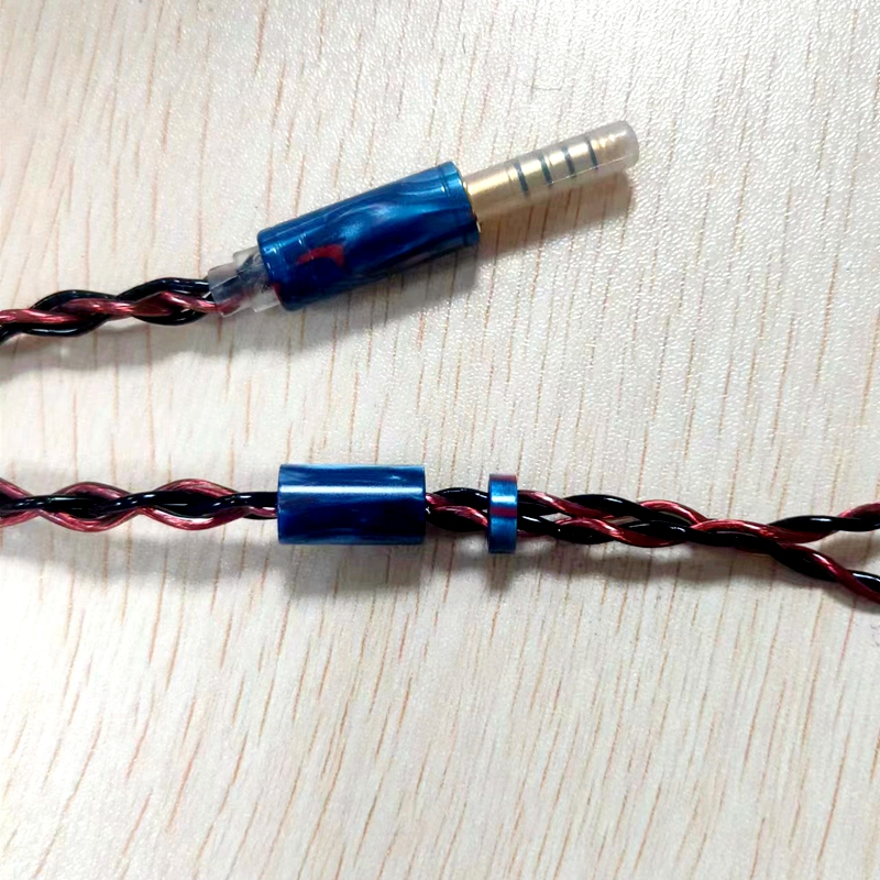 Xinhs Dây Cáp Lõi Đồng Pha Lê Pha Lê Cao Cấp Hỗn Hợp Hai Đầu Tiên Tiến