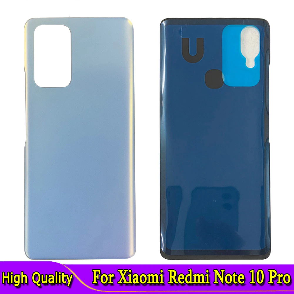 Nắp Đậy Pin Mặt Sau Bằng Kính Ansimba Chất Lượng Cao Cho Xiaomi Redmi Note 10 Pro Redmi Note10Pro