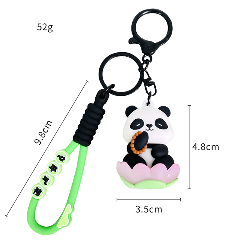 Móc Khóa Hình Gấu Trúc Hoạt Hình Dễ Thương