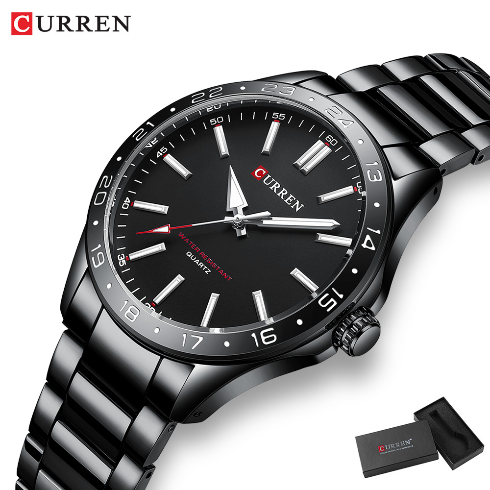 Đồng Hồ Quartz Dạ Quang Chống Thấm Nước 3ATM 8452 CURREN