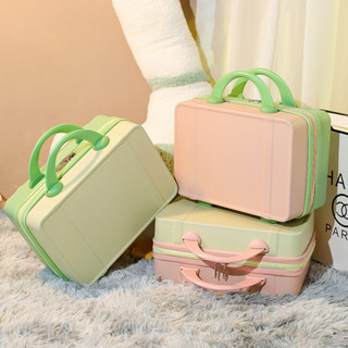 ❤ chống nước cốp vali mini đựng mỹ phẩm túi đựng mỹ phẩm 14inch thời trang vali nữ nhẹ túi du lịch