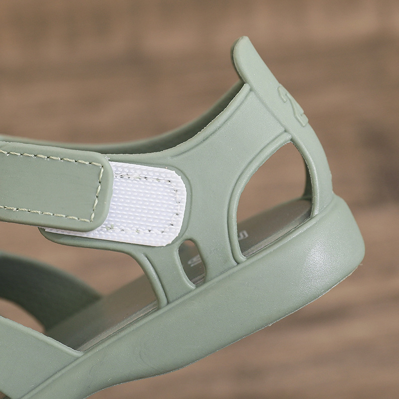 AYUER Xăng đan Nhựa Chống Trượt Màu Kẹo Thời Trang Cho Bé