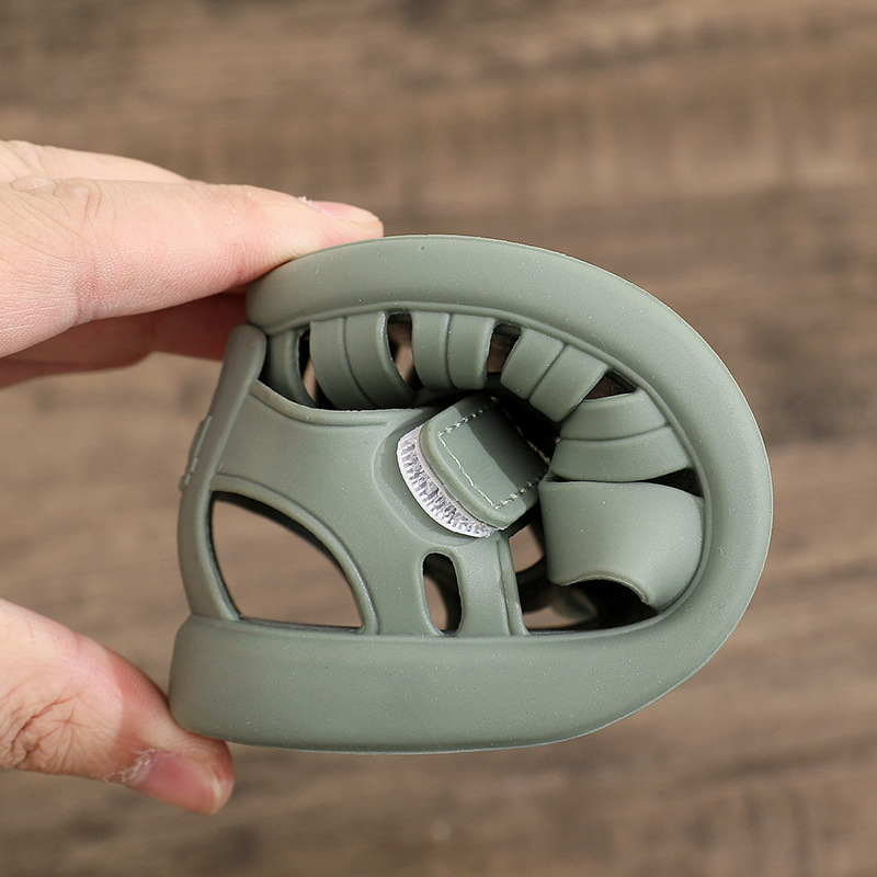 AYUER Xăng đan Nhựa Chống Trượt Màu Kẹo Thời Trang Cho Bé