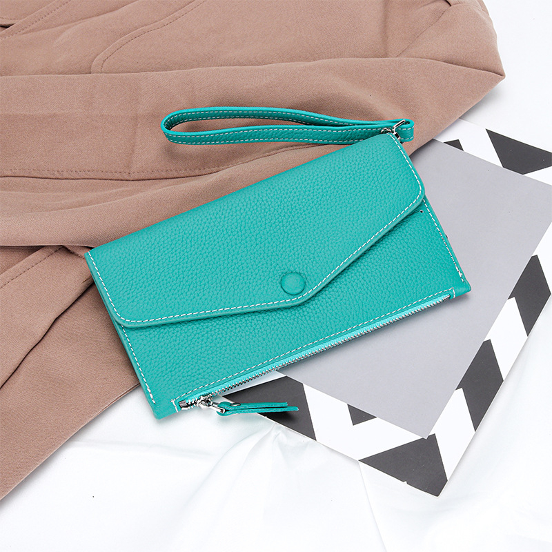 Ví Da Thật Dáng Dài Thời Trang Cho Nữ