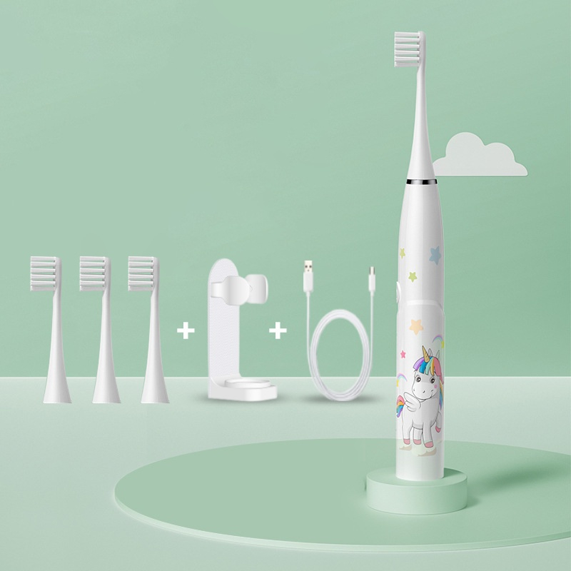 EVEBOT Bàn chải đánh răng điện trẻ em EVEBOT IPX7 sạc USB chống thấm nước