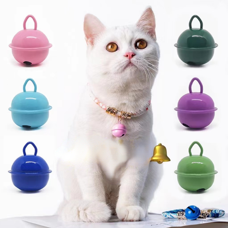 1 Chuông Tròn Nhiều Màu Sắc 22mm Đeo Cổ Thú Cưng