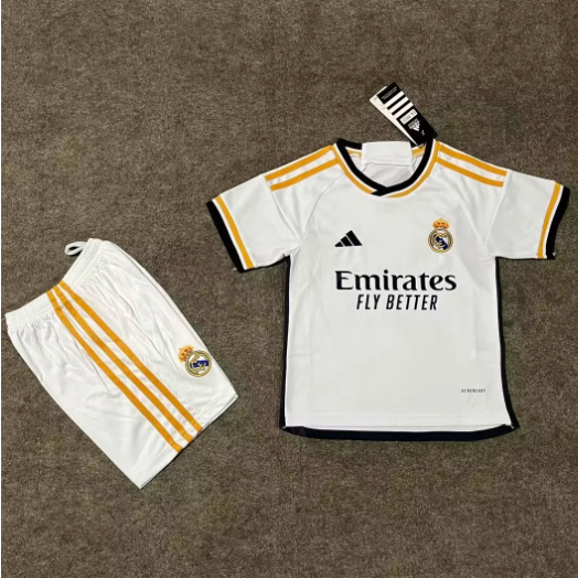 Áo Thun Bóng Đá Real Madrid 2023 Chất Lượng Cao Cho Bé