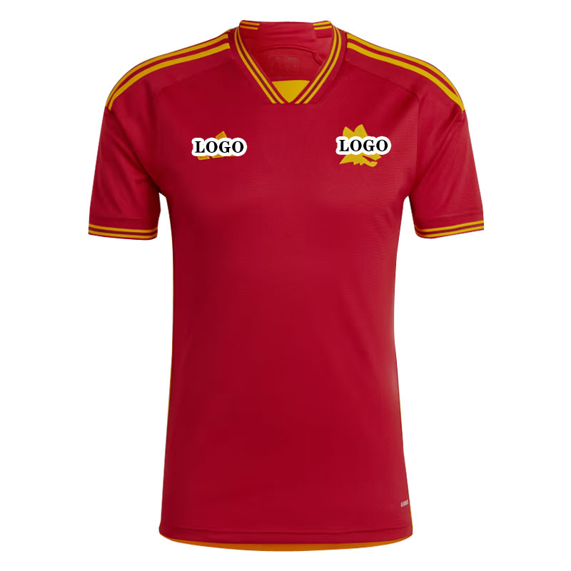 Áo Thun Bóng Đá 23 / 24 AS Ro000 * ma Size S-4XL|Hàng Có Sẵn!