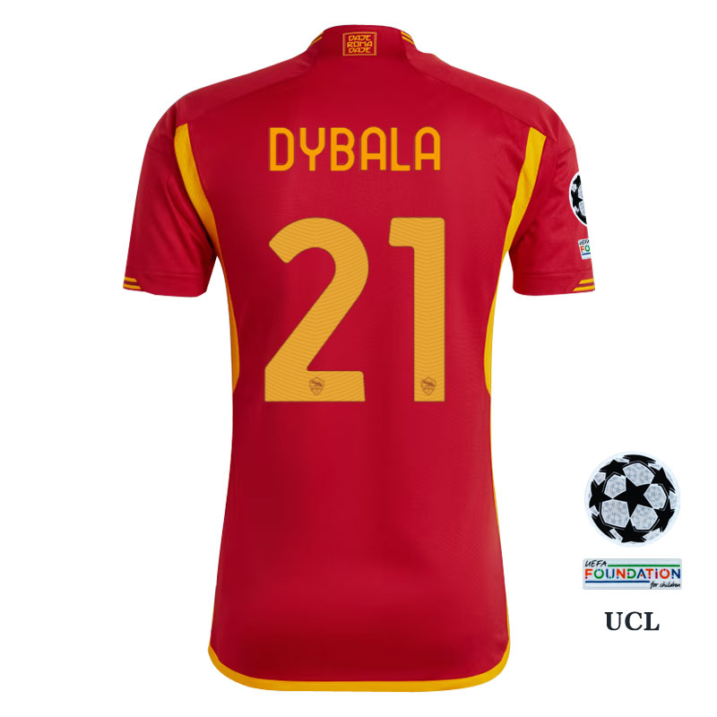 Áo Thun Bóng Đá 23 / 24 AS Ro000 * ma Size S-4XL|Hàng Có Sẵn!