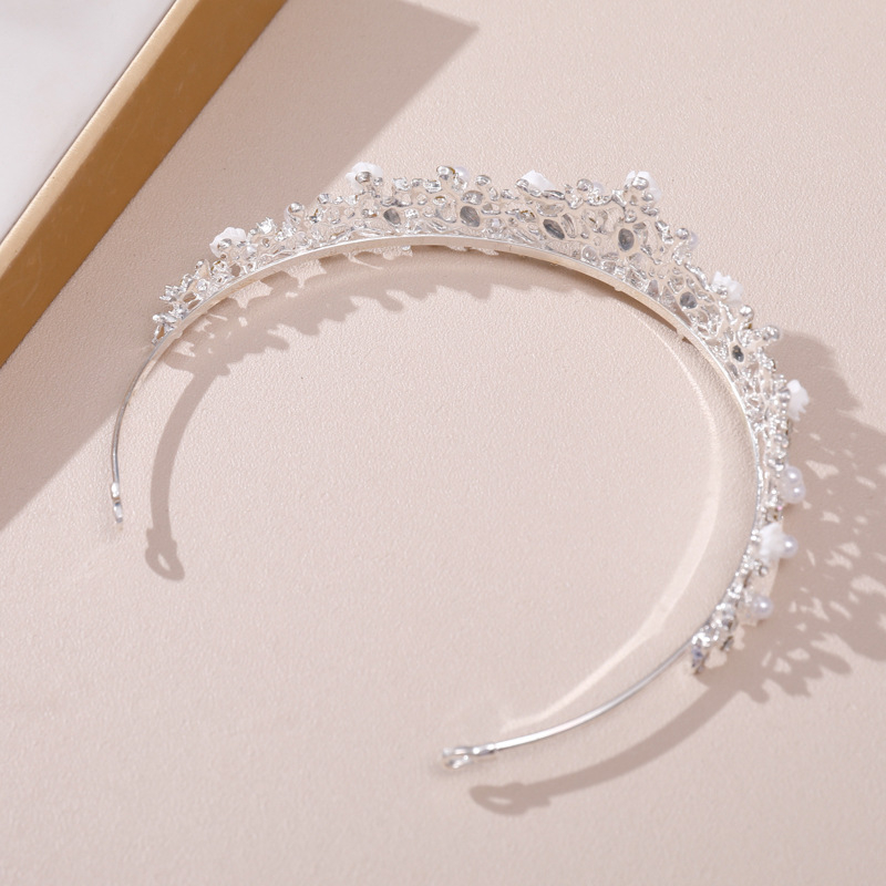 GETNOIVAS Cài Tóc Hình Vương Miện Đính Đá Thời Trang Cho Nữ