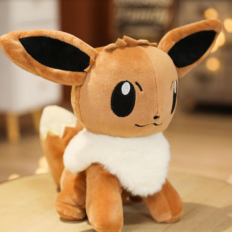 Búp bê pokemon pikachu eevee Bulbasaur đồ chơi sang trọng dễ thương món quà sinh nhật của trẻ em