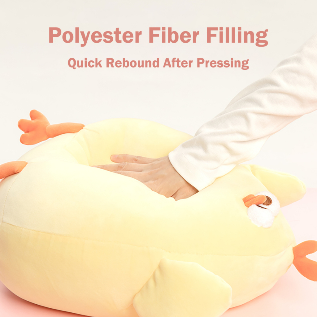 Miniso Đồ chơi nhồi bông Hình Con Gà Mềm Mại