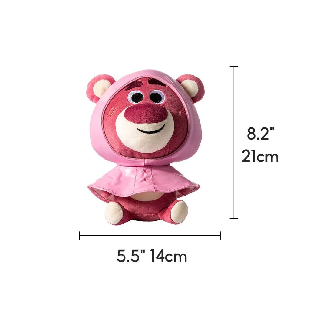Miniso Gấu Nhồi Bông Mặc Áo Mưa 23CM Đáng Yêu