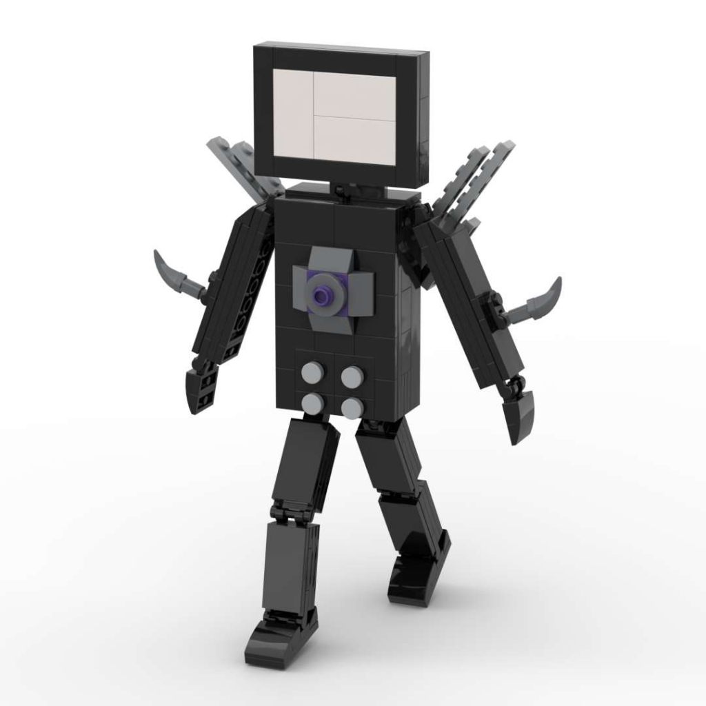 Skibidi Mô Hình Lắp Ráp robot Vệ Sinh Bằng Titan Độc Đáo