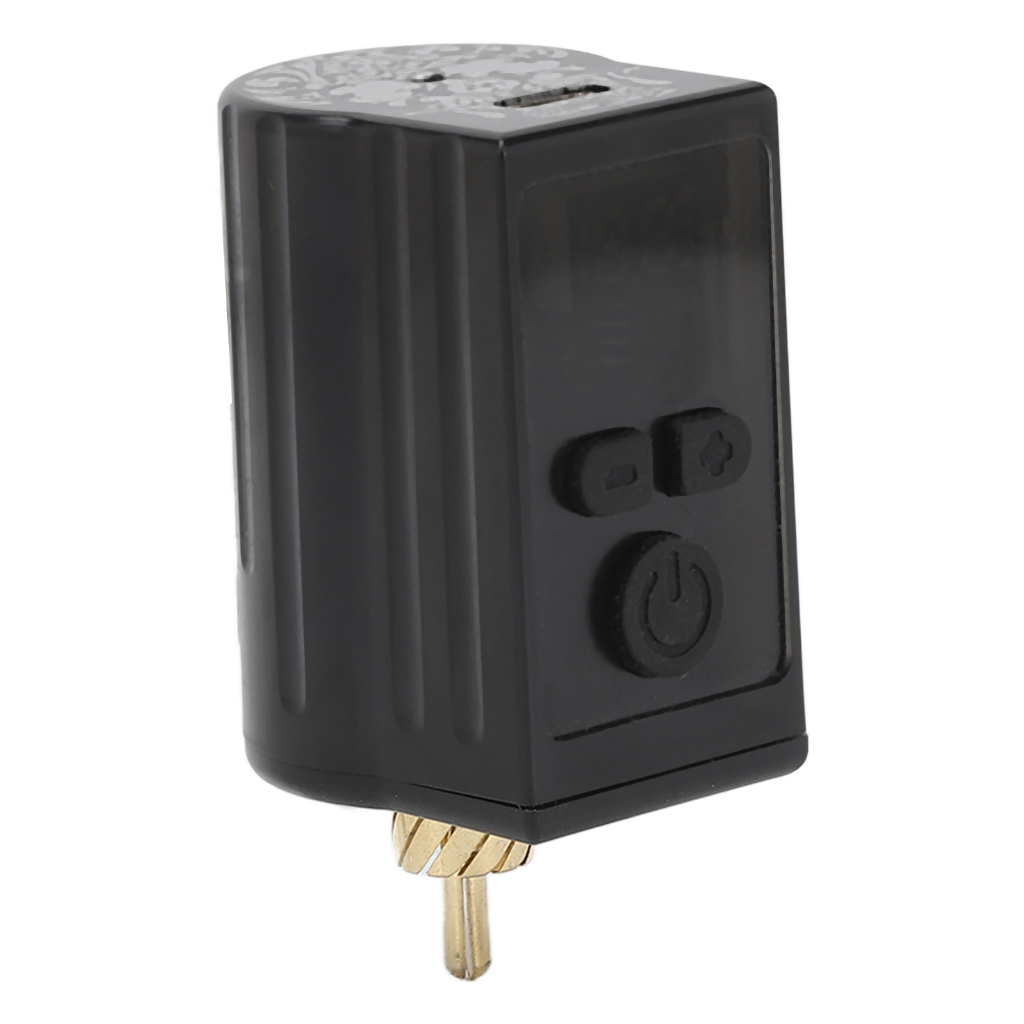 Cung cấp năng lượng hình xăm không dây Giao diện RCA 1450mAh Công tắc kép Máy Bút Pin