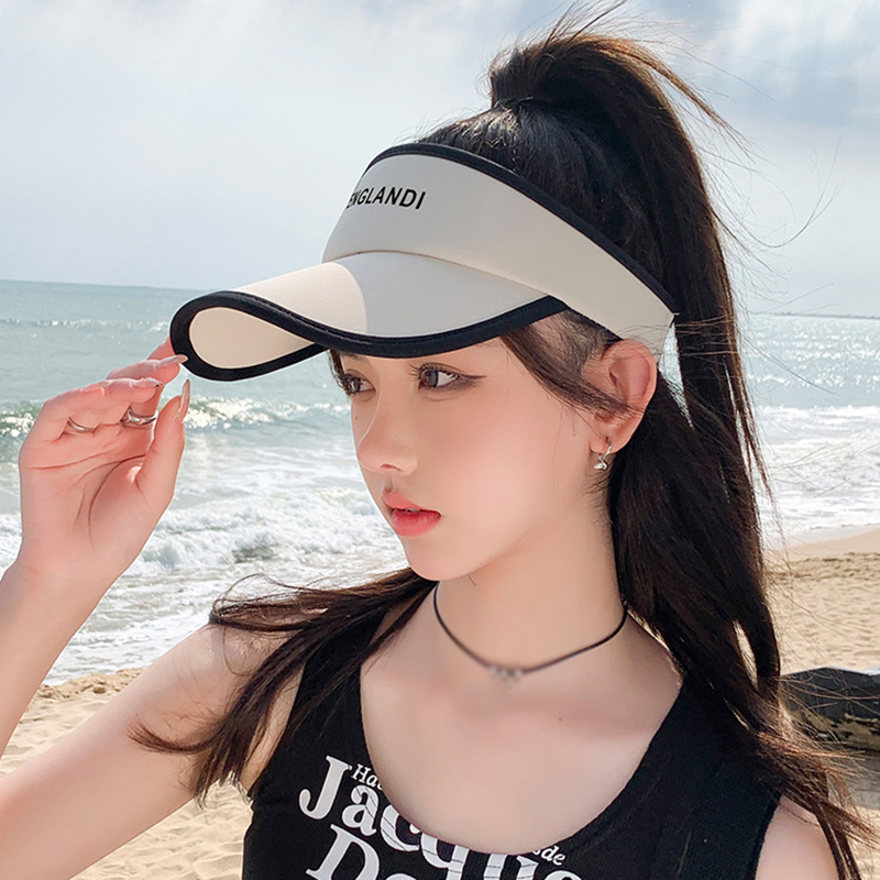 Nón Lưỡi Trai Hở Chóp Chống Tia UV Thời Trang Mùa Hè Cho Nữ