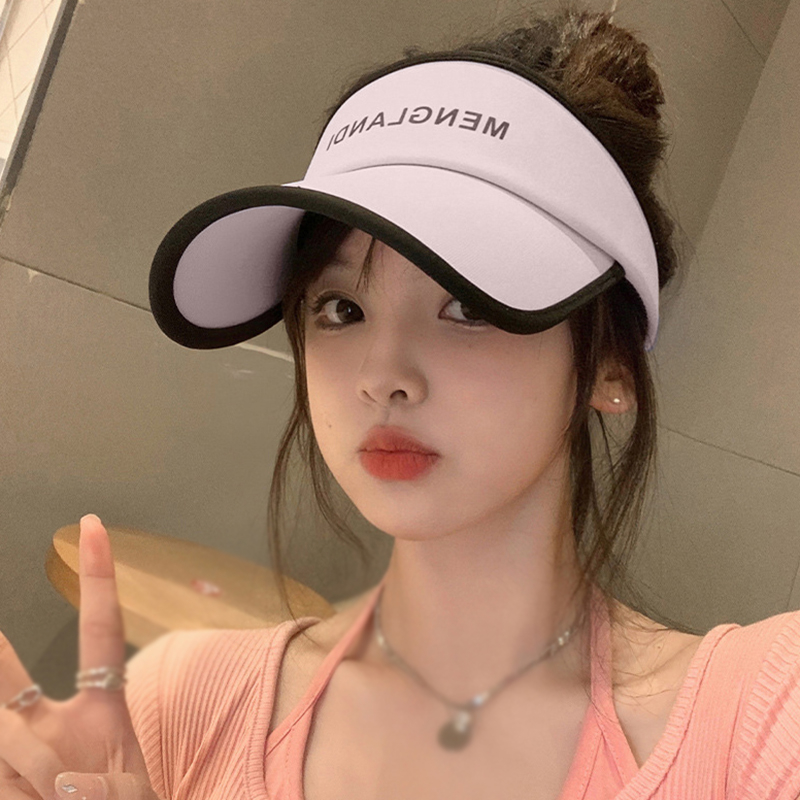 Nón Lưỡi Trai Hở Chóp Chống Tia UV Thời Trang Mùa Hè Cho Nữ