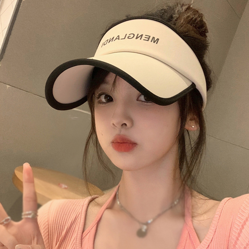 Nón Lưỡi Trai Hở Chóp Chống Tia UV Thời Trang Mùa Hè Cho Nữ