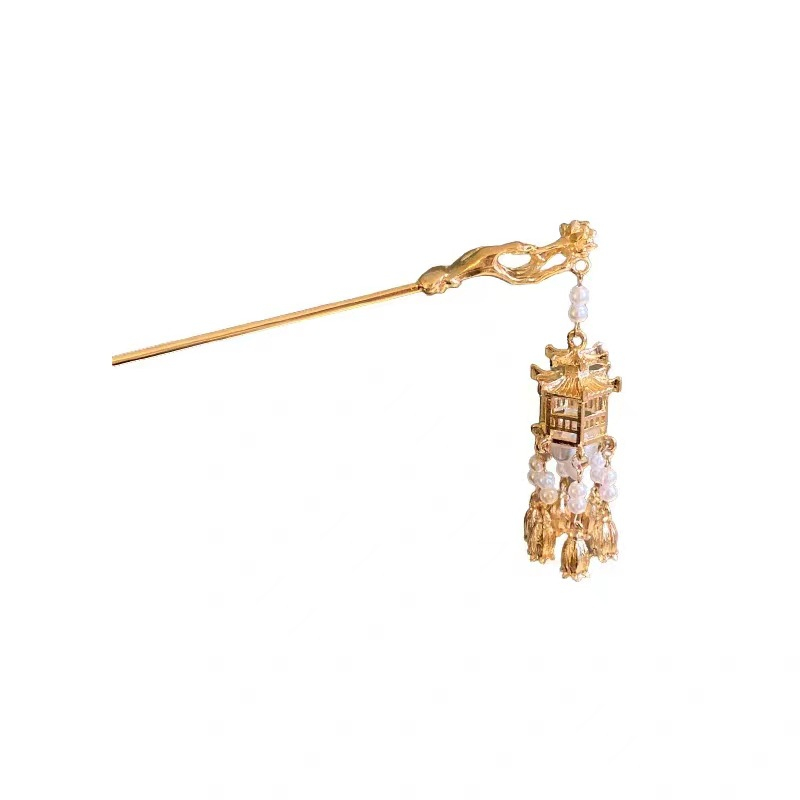 Trâm Cài Tóc Đính Tua Rua Dạ Quang Phong Cách Cổ Điển Cao Cấp Dành Cho Nữ