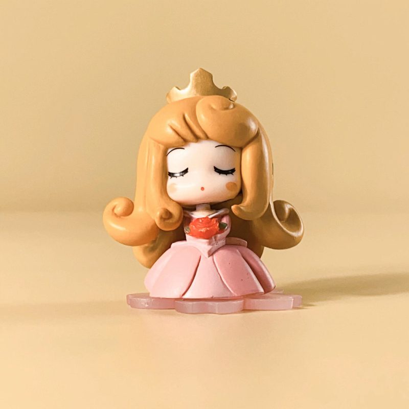 Set 9 Mô Hình Công Chúa Disney 6cm Trang Trí Bánh Kem