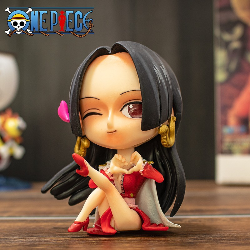 1 Mô Hình Nhân Vật Monkey D Luffy Zoro Sanji Nami Ace Boa Hancock Brook Kích Thước 9cm