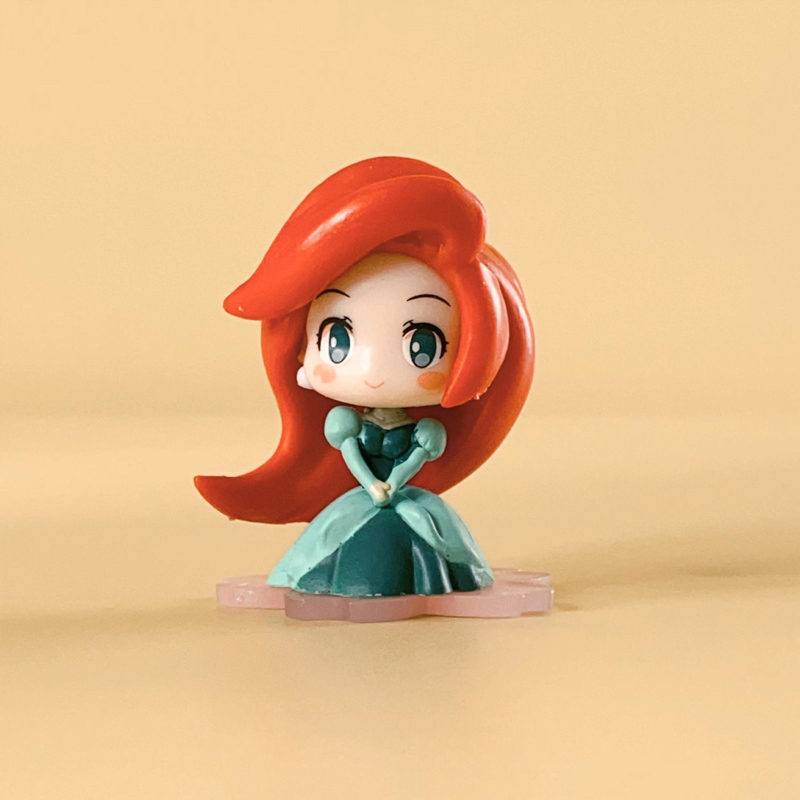 Set 9 Mô Hình Công Chúa Disney 6cm Trang Trí Bánh Kem