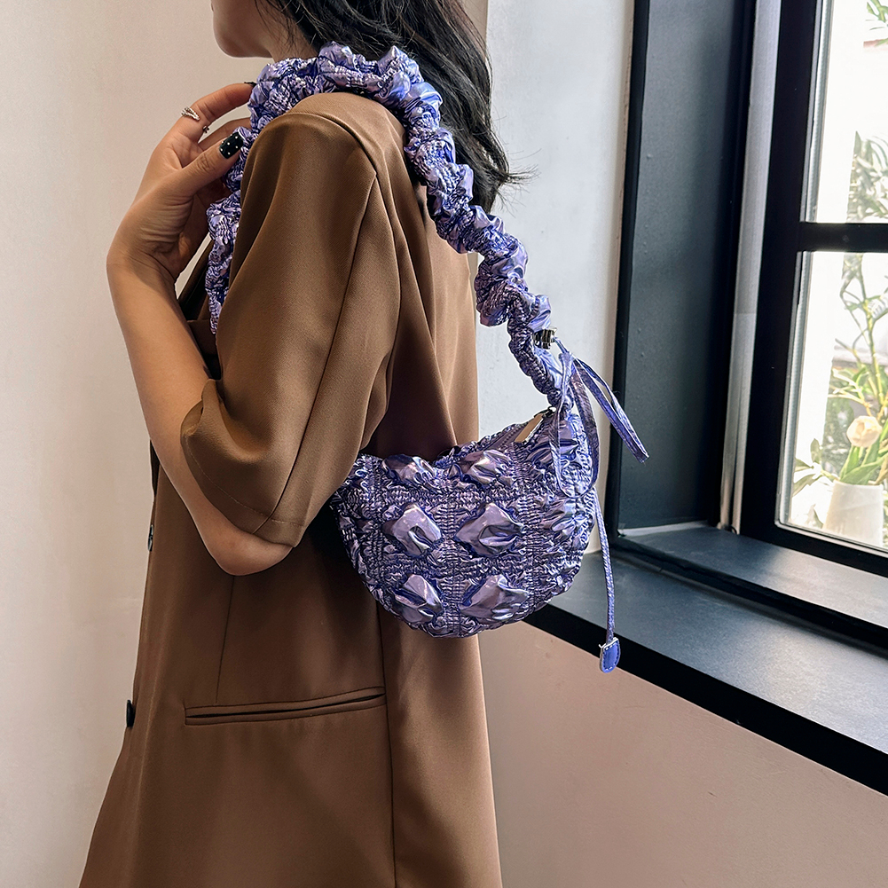 Túi Xách Đeo Vai Kiểu Xếp Li Thời Trang Cá Tính Cho Nữ