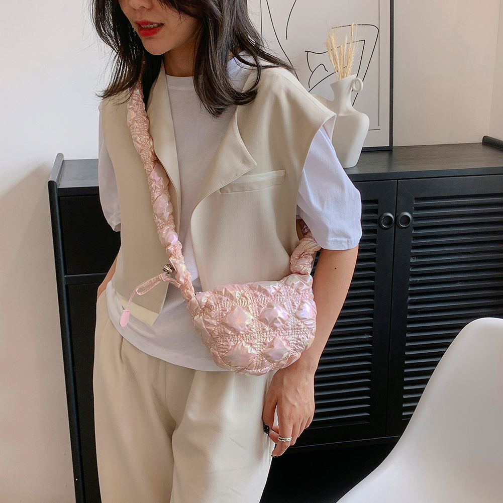 Túi Xách Đeo Vai Kiểu Xếp Li Thời Trang Cá Tính Cho Nữ