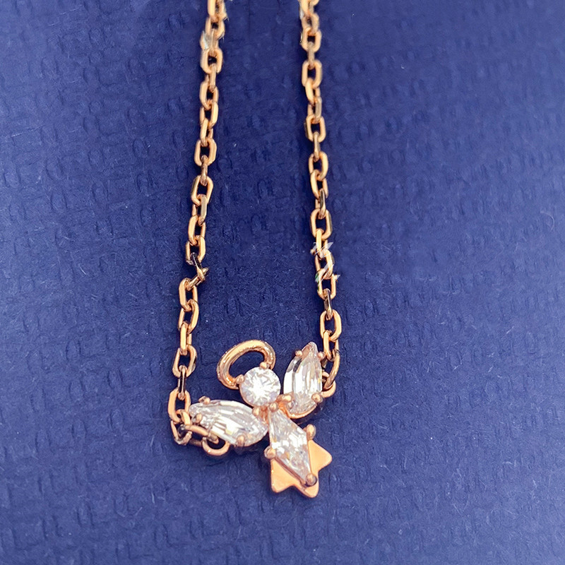 Swarovski Vòng Tay Thiên Thần Phép Thuật Có Thể Điều Chỉnh Kèm Hộp Quà