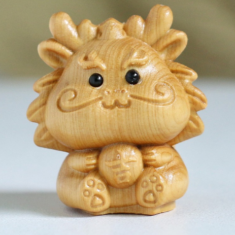 Đồ Trang Trí Hình Rồng Con May Mắn 4.2 * 3.8cm