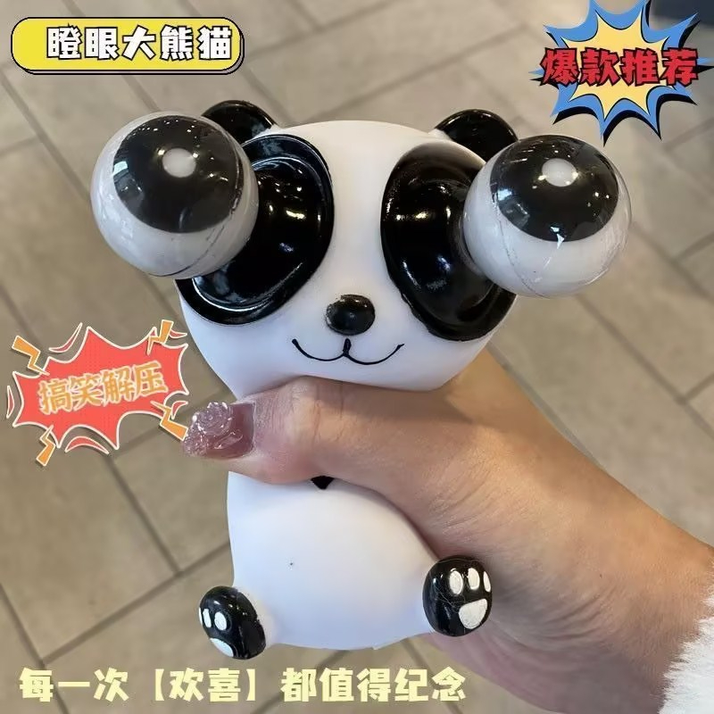 Đồ Chơi Bóp Mềm Hình Gấu Trúc Dễ Thương Sáng Tạo