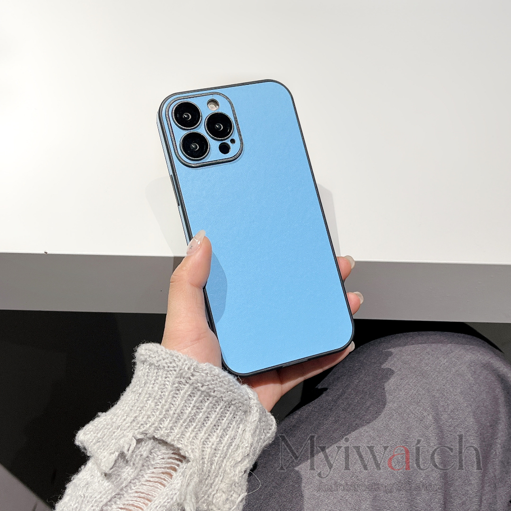 Ốp Điện Thoại Da Chống Rơi 5 Màu Tùy Chọn Cho iphone 11 14 13 12 Pro Max