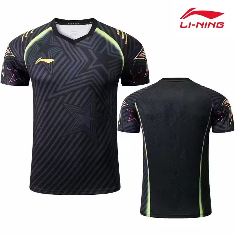 Áo Thun Thể Thao Li Ning 2023 Thấm Hút Mồ Hôi Nhanh Khô Thoáng Khí Thời Trang Mùa Hè Cho Nam Và Nữ
