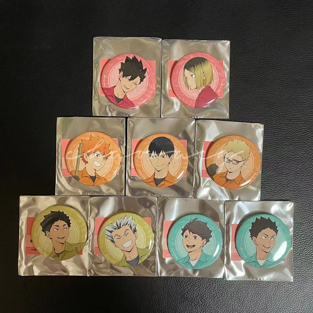 【CACG】Hàng Có Sẵn | Haikyuu Towu Animal Park Vol.2 Badge Huy Hiệu Đội Bóng Chuyền